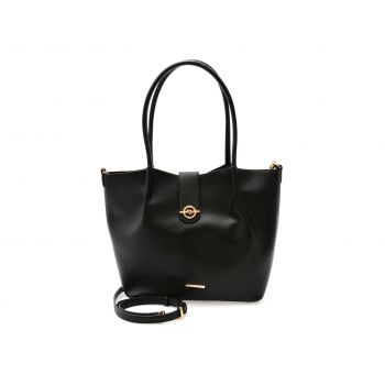 Geanta EPICA neagra, 7044, din piele ecologica