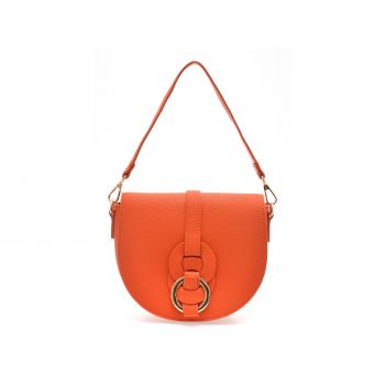 Geanta EPICA portocalie, 311, din piele ecologica de firma originala