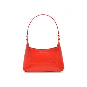 Geanta EPICA rosie, 24007, din piele naturala