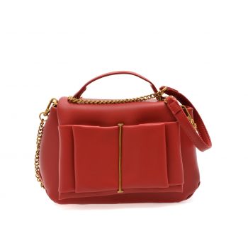 Geanta EPICA rosie, 5, din piele ecologica