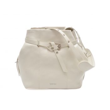 Geanta GRYXX alba, 17, din piele ecologica