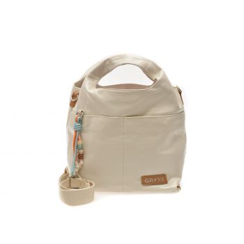 Geanta GRYXX alba, 2700, din piele ecologica