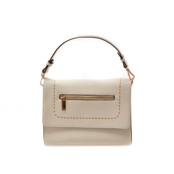 Geanta GRYXX alba, 38810, din piele ecologica