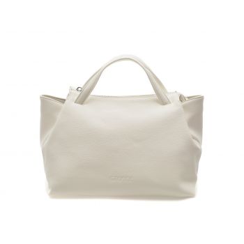Geanta GRYXX alba, 7407, din piele ecologica