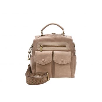 Geanta GRYXX bej, 7627, din piele ecologica