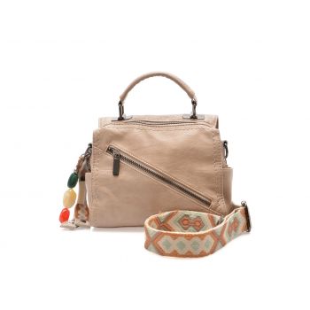 Geanta GRYXX bej, 7662, din piele ecologica