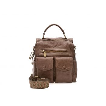 Geanta GRYXX gri, 7627, din piele ecologica