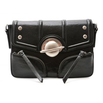 Geanta GRYXX neagra, 2668, din piele ecologica