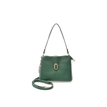 Geanta GRYXX verde, 1570, din piele ecologica