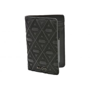 Portofel ALDO negru, ADRARDO 008, din piele ecologica