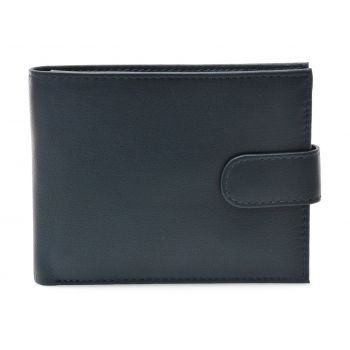 Portofel bleumarin, 11003, din piele naturala