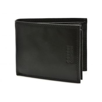 Portofel COVERI negru, 408293, din piele naturala