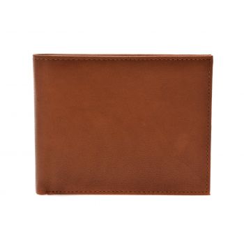Portofel maro, 11009, din piele naturala