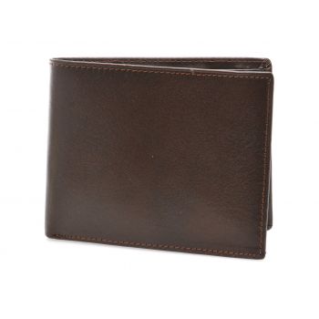 Portofel maro, 5021, din piele naturala