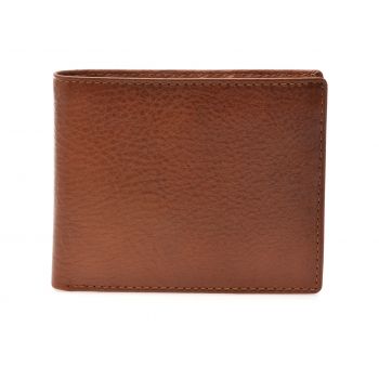 Portofel maro, GS8009, din piele naturala