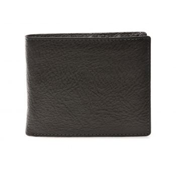 Portofel negru, GS8009, din piele naturala