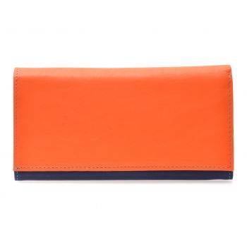 Portofel portocaliu, ML8310, din piele naturala