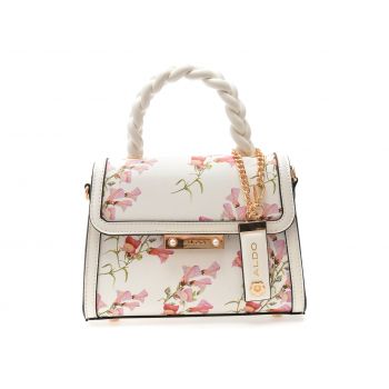 Poseta ALDO alba, AIRA 950, din piele ecologica