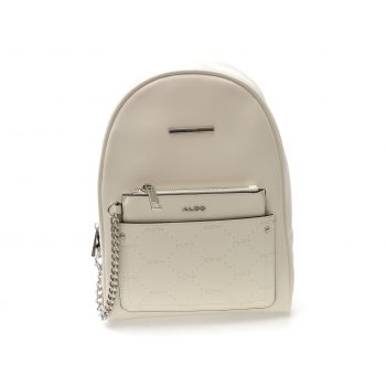 Rucsac ALDO alb, ALALANNAA 100, din piele ecologica