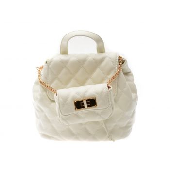 Rucsac ALDO alb, OCAELI 100, din piele ecologica