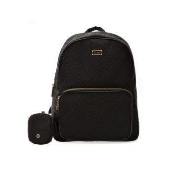 Rucsac ALDO negru, FARALY 001, din material textil