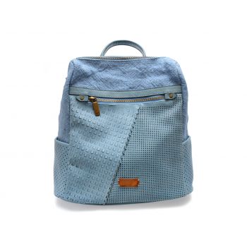 Rucsac GRYXX albastru, 1593, din piele ecologica