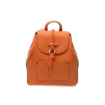 Rucsac GRYXX portocaliu, 1533, din piele ecologica