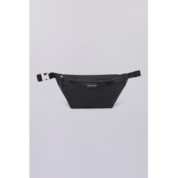 Borseta din piele cu detaliu logo