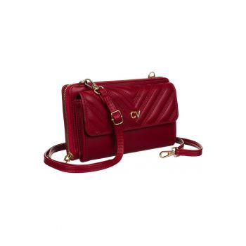 Etui convertibil cu garnituri tesute