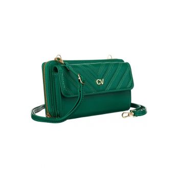 Etui cu bareta detasabila din piele ecologica