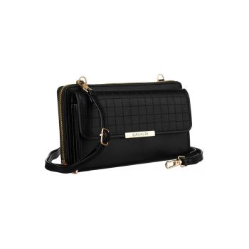 Etui cu bareta detasabila din piele ecologica