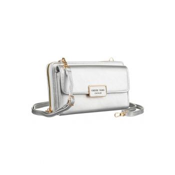 Etui metalizat cu bareta detasabila