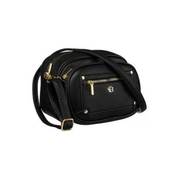 Geanta crossbody 2-in-1 din pin piele ecologica