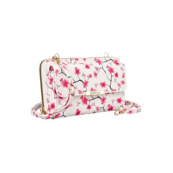 Geanta crossbody convertibila cu imprimeu floral