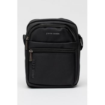 Geanta crossbody cu buzunare cu fermoar