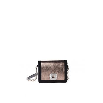 Geanta crossbody cu lant