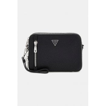 Geanta crossbody cu logo discret