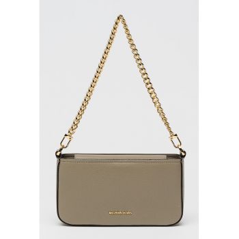 Geanta crossbody de piele cu maner detasabil de lant Bryant