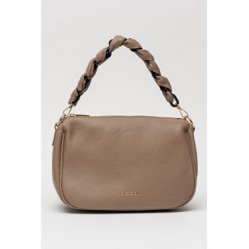 Geanta crossbody de piele ecologica cu bareta detasabila