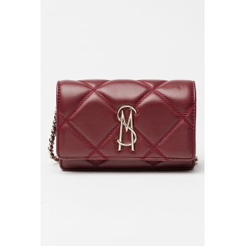 Geanta crossbody din piele ecologica cu aspect matlasat Endue