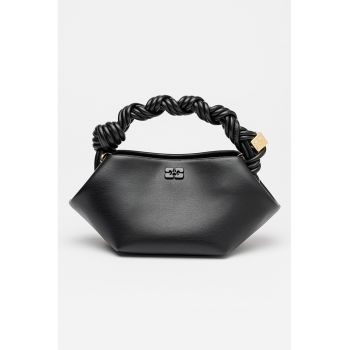 Geanta crossbody hexagonala de piele ecologica