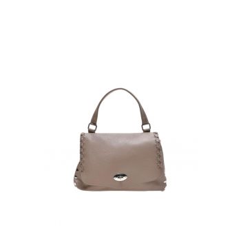 Geanta dama  din piele naturala - culoare Fango - dimensiune One Size