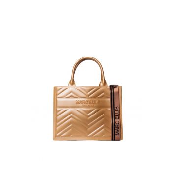 Geanta de mana cu aspect matlasat Novara Ultra