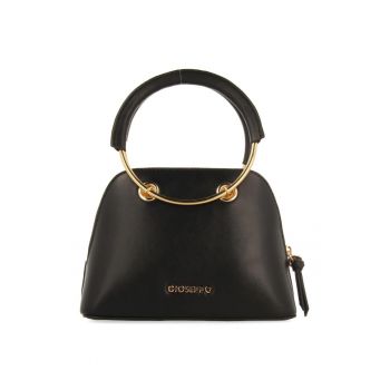 Geanta de mana cu detalii metalice