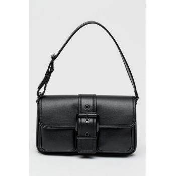 Geanta de piele cu bareta de umar Colby