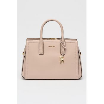 Geanta de piele cu bareta de umar Laila