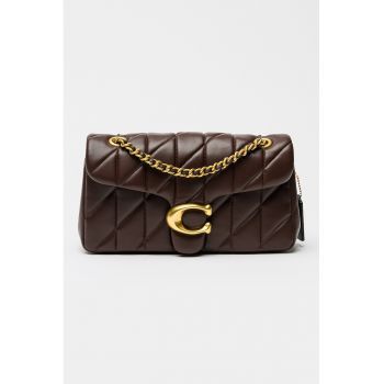 Geanta de piele cu bareta lant Tabby