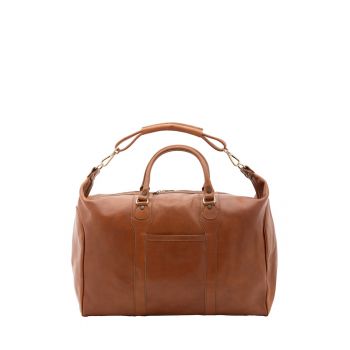 Geanta de voiaj unisex de piele - cu bareta detasabila