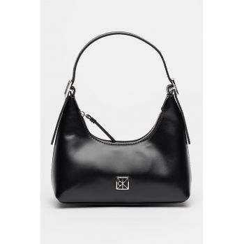 Geanta din piele cu bareta de umar