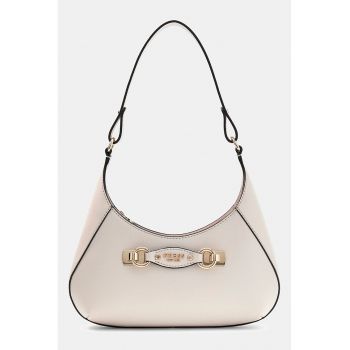 Geanta din piele ecologica cu bareta de umar si buzunar pe partea din spate